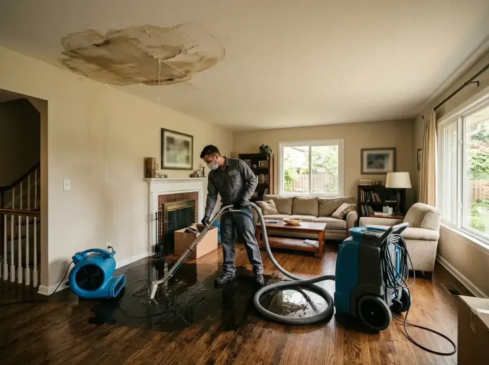 attic-pipe-burst-ceiling-drip-008 — frequently asked questions, Water Damage Restoration & Carpet Care in Cuyahoga Falls, OH